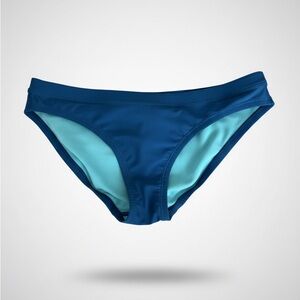 Nike Two-Tone Blue Bikini Bottom